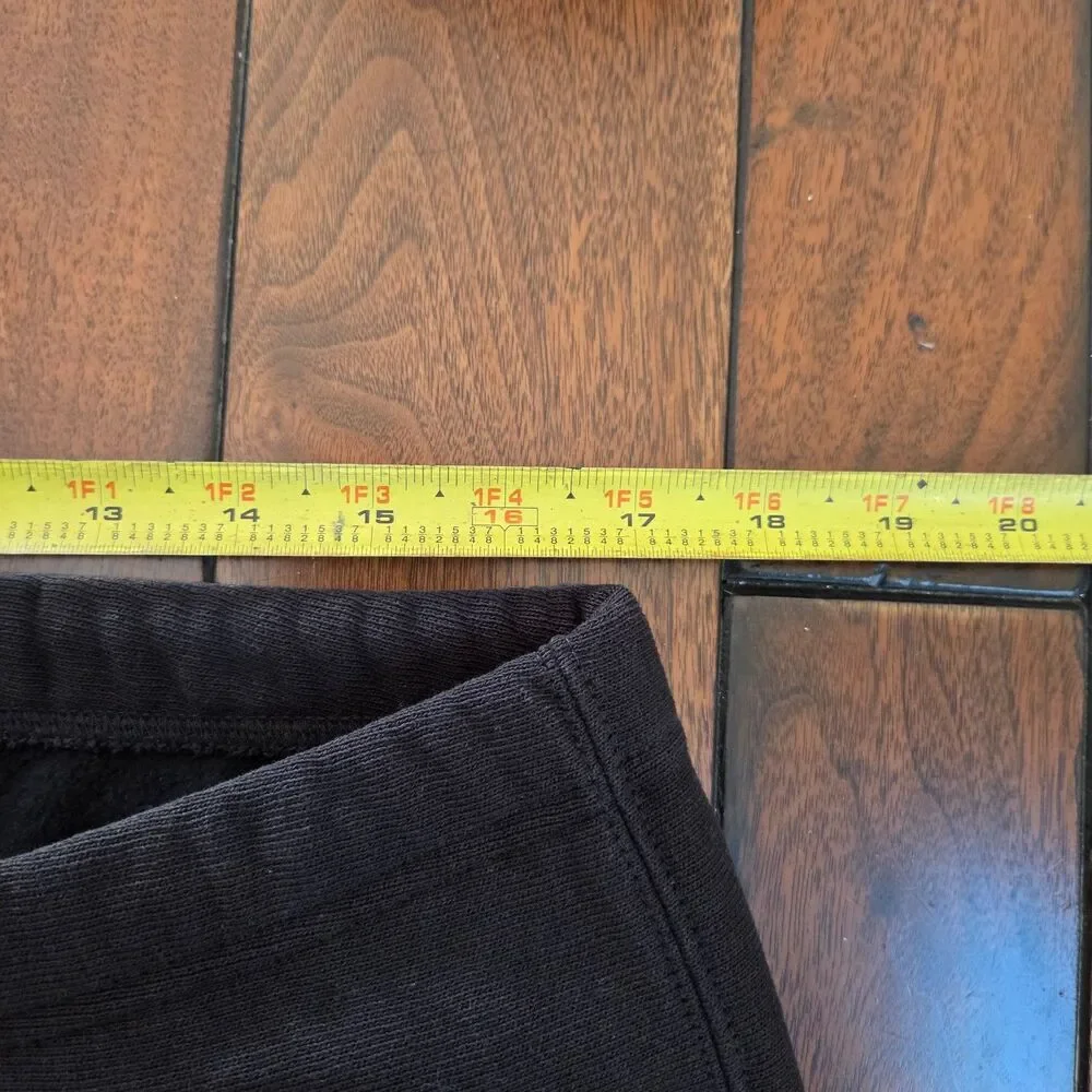 Vintage Champion Reverse Weave Sweatpants 2XL XXL Black Warmup Thick Joggers Y2K